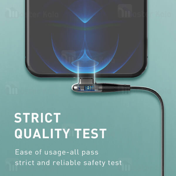 کابل لایتنینگ الدینیو LDNIO LS581 Lightning Fast Charging Data Cable طول 1 متر و شدت جریان 2.4 آمپر